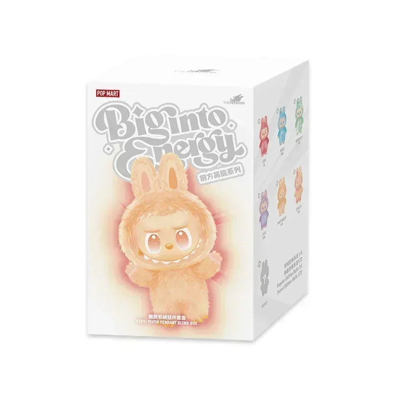 POP MART THE MONSTERS Big into Energy Series Vinyl Plush Blind Box Guess Bag Mystery Box Toys Doll Cute Figure Ornaments Gift