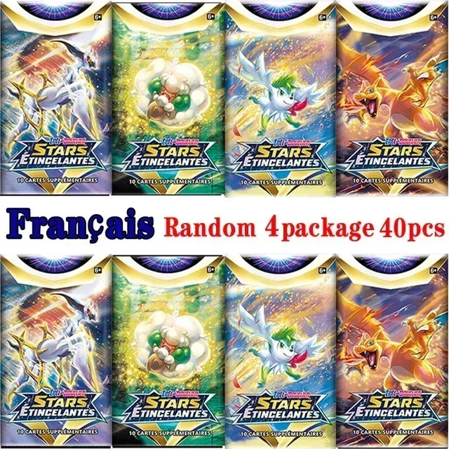 New 36/40Pcs Box Pokemon Card Scarlet & Violet Prismatic Evolutions English Booster Battle Carte Trading Collection Cards Gifts