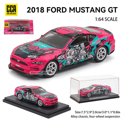MSZ CCA 1:54~64 Mini model Volkswagen Ford BMW Lamborghini classic car static model alloy die-casting collection gift toy