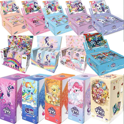 KAYOU Original Anime My Little Pony Card Friendship Eternal Card Hui Moon Bag Peripheral Game Collection Card Kids Toys Gift