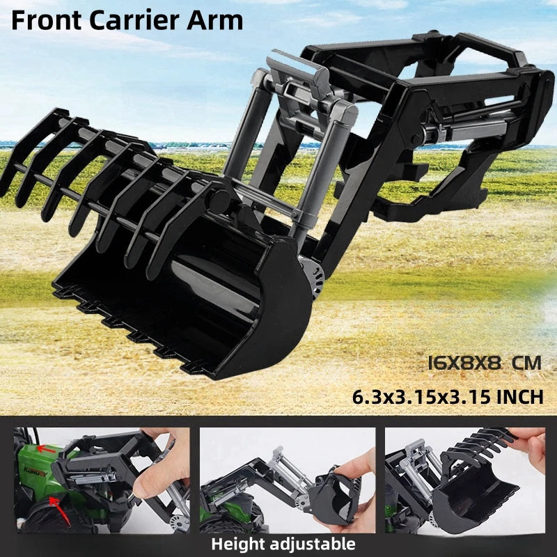 Large Scale Tractor toys DIY Farmer Car Playset Toy Transport Trailer Engineering  Birthday Gifts