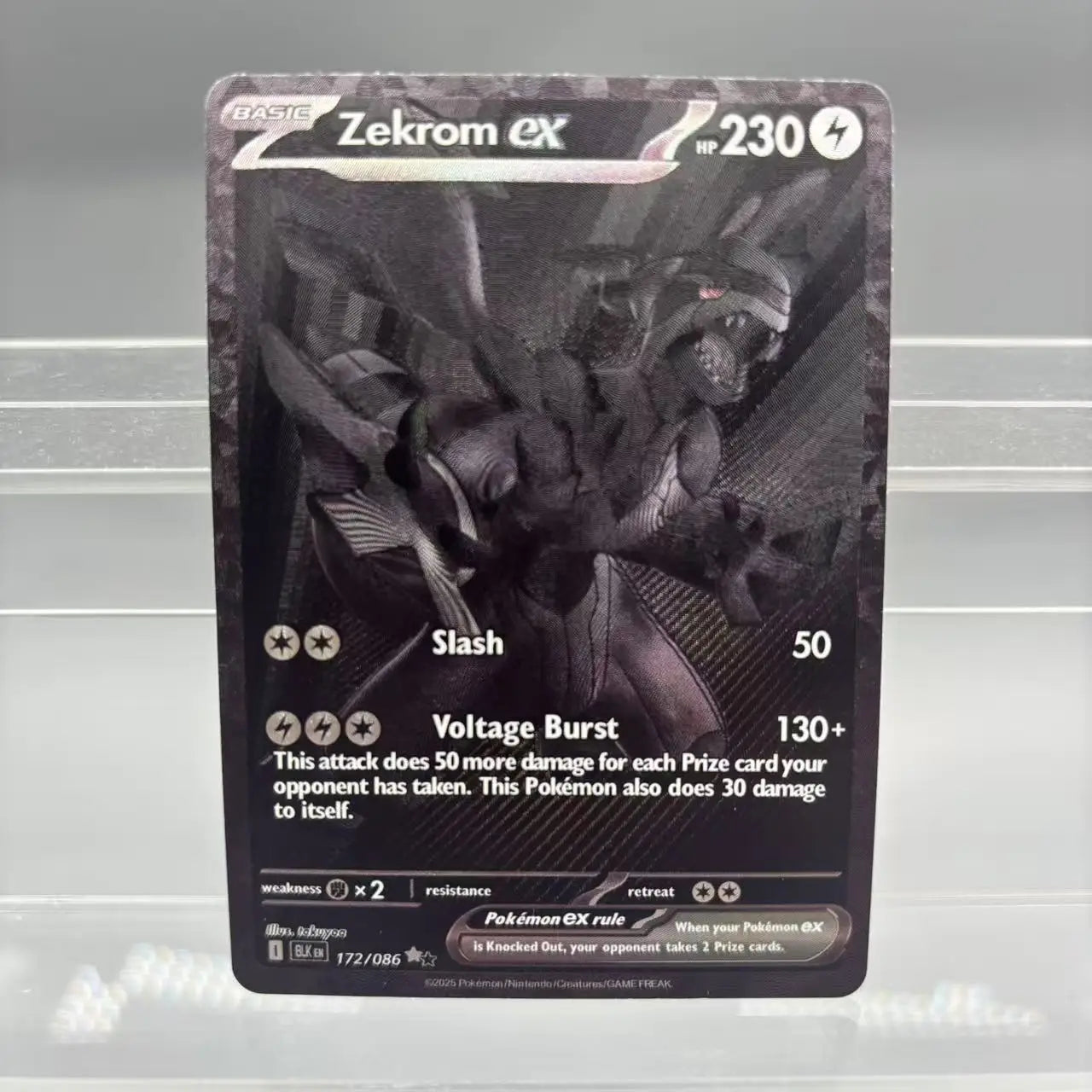 DIY PTCG Collection Umbreon Victini Zekrom Reshiram Gengar DIY Self Made Single Card Classic Game Anime Card Gift Toy