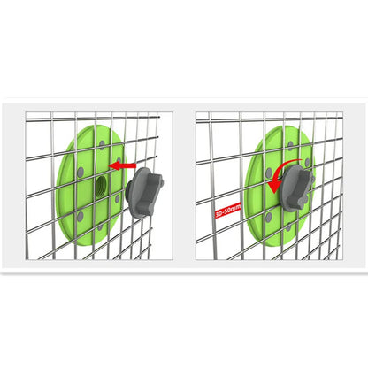 Pet Supplies Dog Cage Licking Pad Multifunctional Slow Food Bowl Cat Cage Sucker Silicone Feeder HUAN LE YANG GUANG
