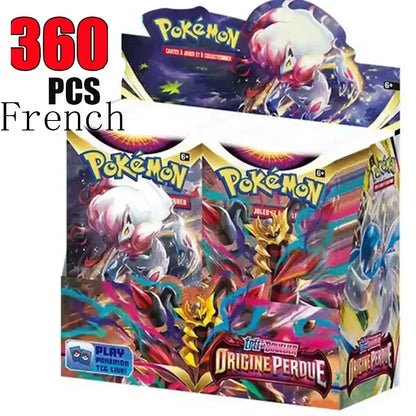 360P French Pokémon TCG: Ecarlet & Violet Etsncelles Astral Radiance Obsidian Flames Booster Box Pokemoned Card Game 36 Pack Box