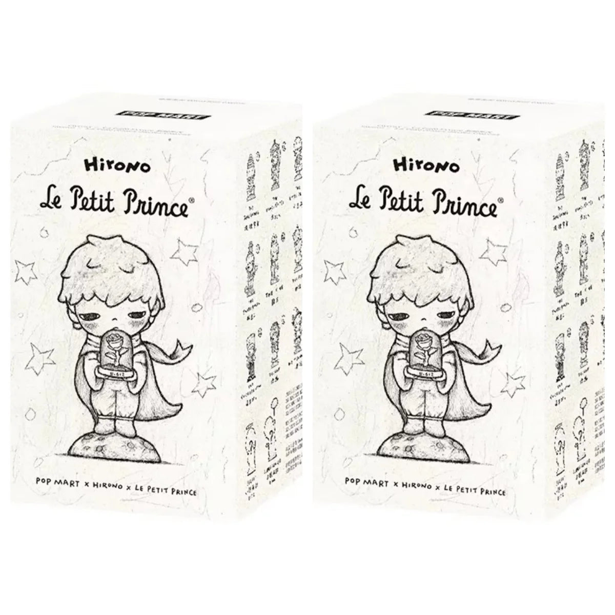 Official Genuine POP MART Hirono × Le Petit Prince Series Mysterious Box Figurine Cute Toy Blind Box Children'S Holiday Gifts