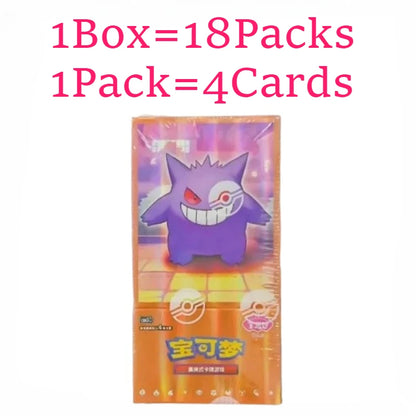 100%Original Pokemon Gem Pack Vol3 Edition Cards Anime Pokemon PTCG Trading Gem Bag 2 Cards Collected Toy Social Birthday Gift
