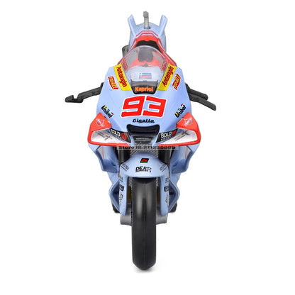 Maisto 1:18 2024 Gresini Racing MotoGP #93 Marc Marquez #73 Alex Marquez casting alloy motorcycle Model collection gift toy