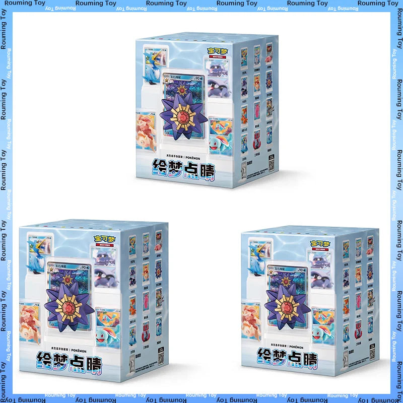 New Pokemon Chinese Cards Collected 151 Dream Painting and Vitality Pointing Series Cards PTCG Gem Pack Chinese Version