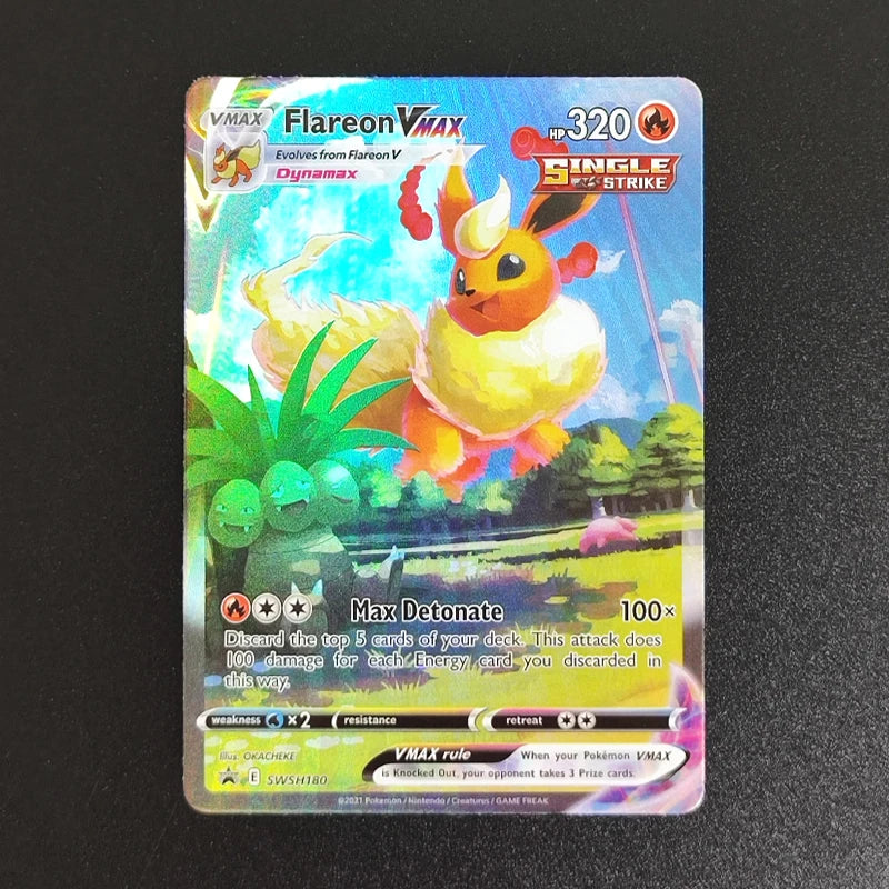 PTCG Foil Proxy English Gengari Rayquaza Vmax Giratian Lugia V Mew Latias Latios EX Collectibles Trading Card Game