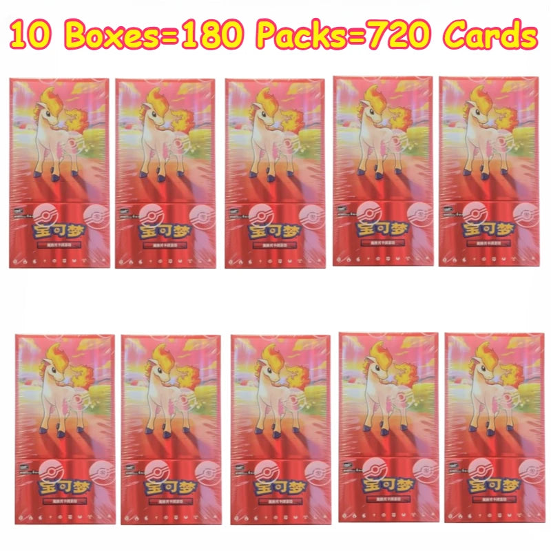 100%Original Pokemon Gem Pack Vol3 Edition Cards Anime Pokemon PTCG Trading Gem Bag 2 Cards Collected Toy Social Birthday Gift