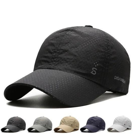 Running Cap Quick-Dry Breathable Outdoor Sun Visor Baseball Cap Men