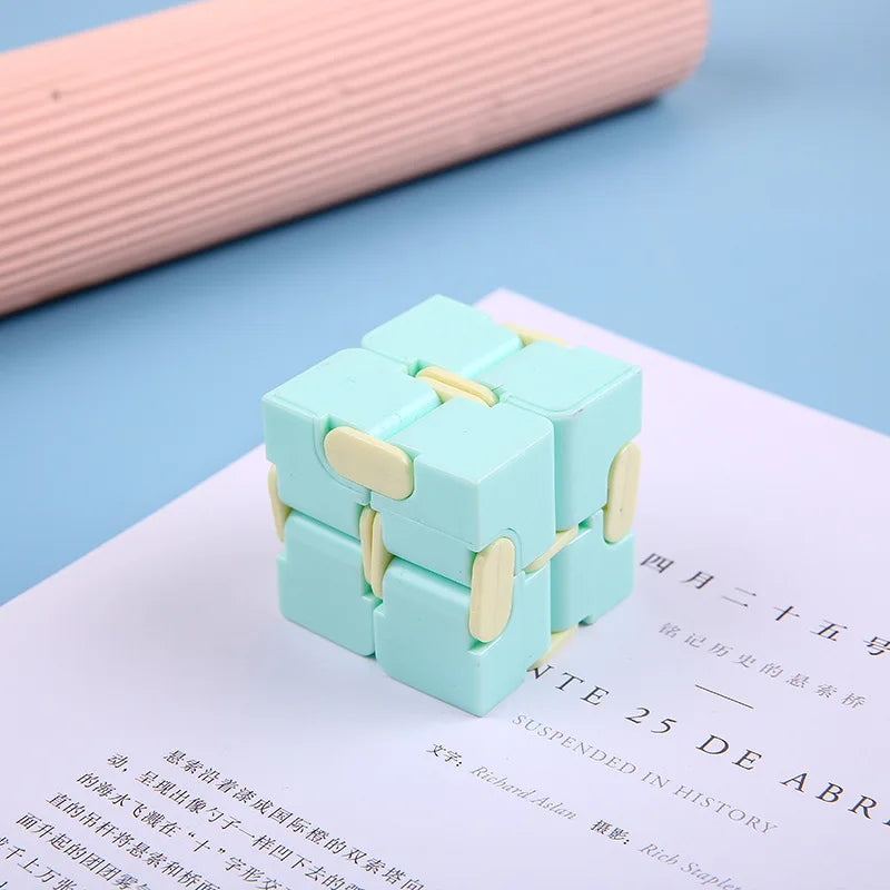 NEW Puzzle Cube Durable Exquisite Decompression Toy Infinity Magic Cube For Adults Kids Fidget Toys Antistress Anxiety Desk Toy