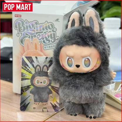 POP MART LABUBU  THE MONSTERS × Sanrio Characters Macaron  Front High Energy Have A Seat Cola Series Vinyl Plush Blind Box