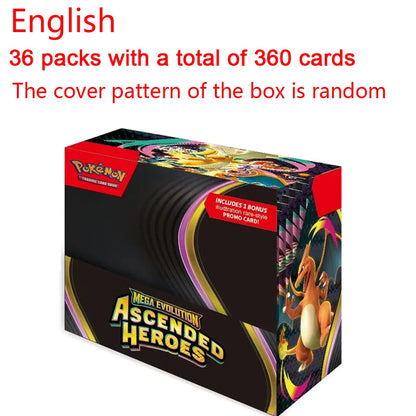 Pokemon Ascended Heroes Card Destined Rivals Prismatic Evolutions Scarlet Violet 151 English ME01 Booster Cards Toys Gifts