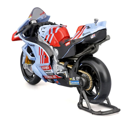 Maisto 1:18 2024 Gresini Racing MotoGP #93 Marc Marquez #73 Alex Marquez casting alloy motorcycle Model collection gift toy
