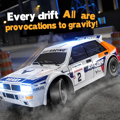 JCMO SG204 PRO Raceway Drifting RC Car 4WD 1:24 Scale High Speed 20KM/H 2.4G RC Racing Toy Car with LED Light For Children Gift
