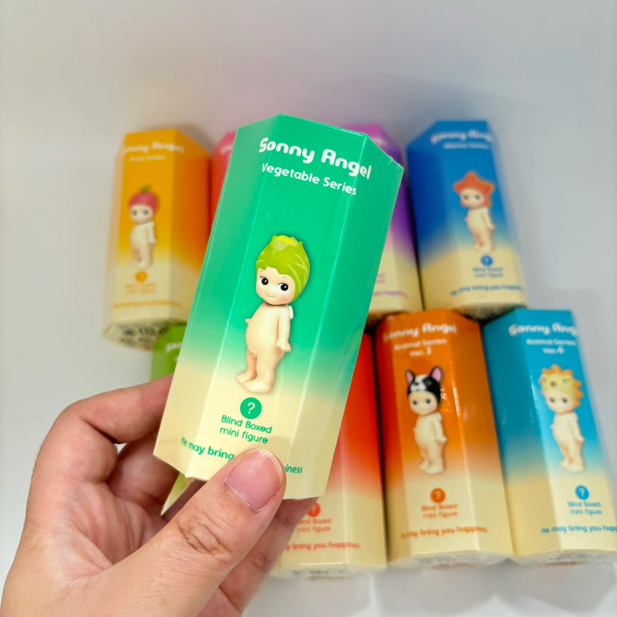 Sonny Angel mini figure Animal Series  New Animal Marine Flower Fruit Sweets Vegetable Series  Blind Box  Mystery Box