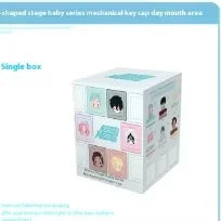 【low price】Anime Alien Stage Character Keychain Luka till Sua Ivan Mizi Hyuna Maumet Mini Plush Mascot Trendy Blind Box Toy Gift