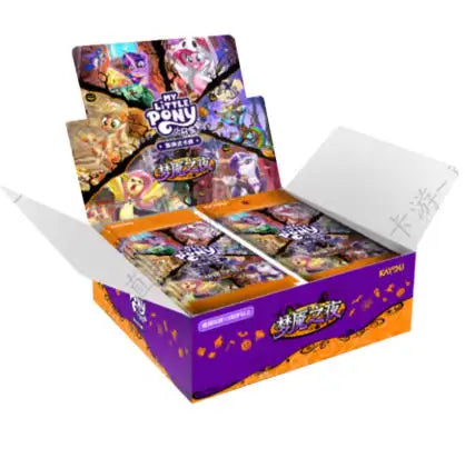 KAYOU Original Anime My Little Pony Card Friendship Eternal Card Hui Moon Bag Peripheral Game Collection Card Kids Toys Gift