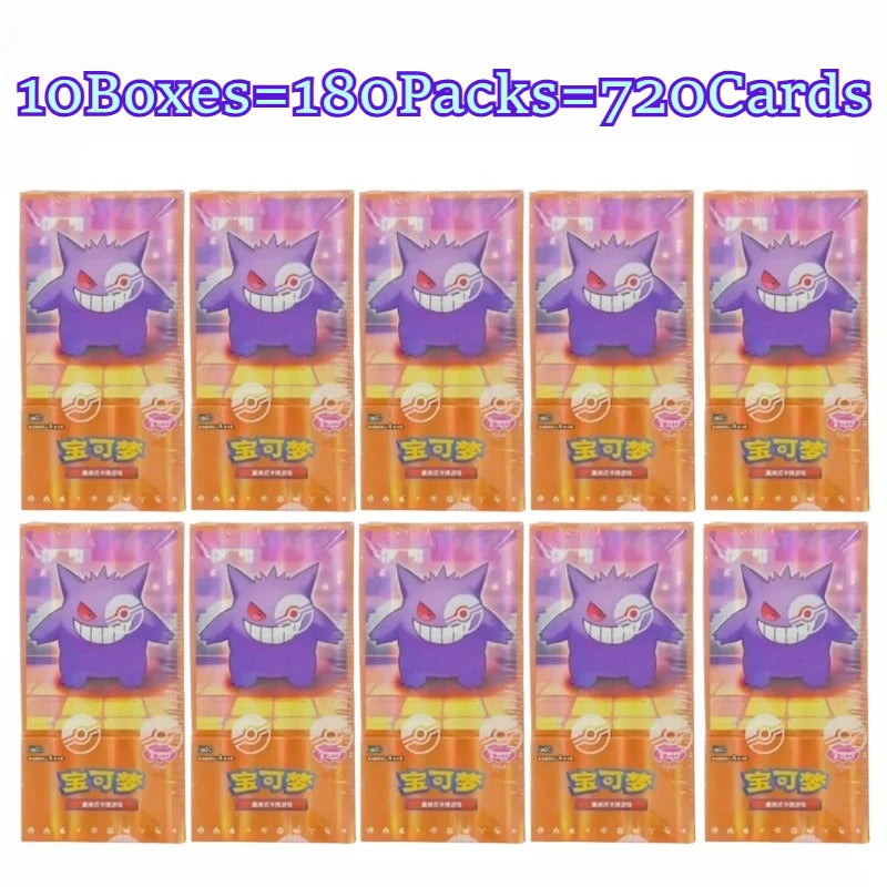 100%Original Pokemon Gem Pack Vol3 Edition Cards Anime Pokemon PTCG Trading Gem Bag 2 Cards Collected Toy Social Birthday Gift