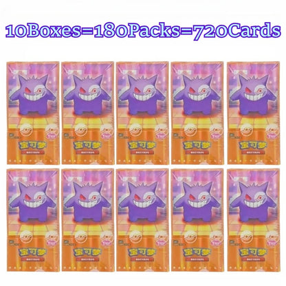 100%Original Pokemon Gem Pack Vol3 Edition Cards Anime Pokemon PTCG Trading Gem Bag 2 Cards Collected Toy Social Birthday Gift