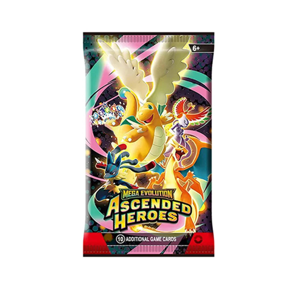 Pokemon Ascended Heroes Card Destined Rivals Prismatic Evolutions Scarlet Violet 151 English ME01 Booster Cards Toys Gifts