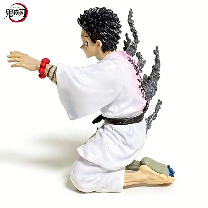 14cm Anime Demon Slayer Akaza Hakuji  Figure Model Doll Action Figurine Pvc Decoration Peripheral Desktop Ornament Toy