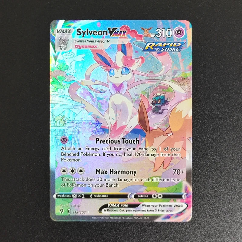 PTCG Foil Proxy English Gengari Rayquaza Vmax Giratian Lugia V Mew Latias Latios EX Collectibles Trading Card Game