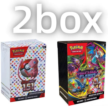 Pokémon PTCG English Version ME02 Trainer Box Collected Trading Cards PKM Card Phantasmal Flames Birthday Collect Gifts Toys