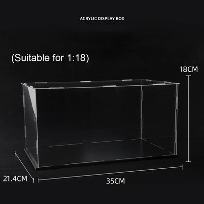 1/18 1/24 1/32 Transparent Acrylic Car Model Display Box Dust Cover Blind Box Dust-proof Diecast Storage Professional Storage