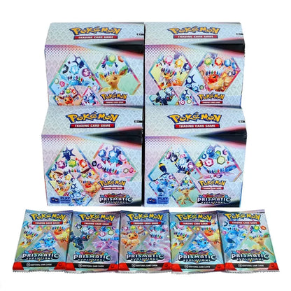 *Prismatic Evolutions 360Pcs Pokemon Card Journey Together Stellar Crown 151 Ultra Prism English Booster Battle Transaction *///