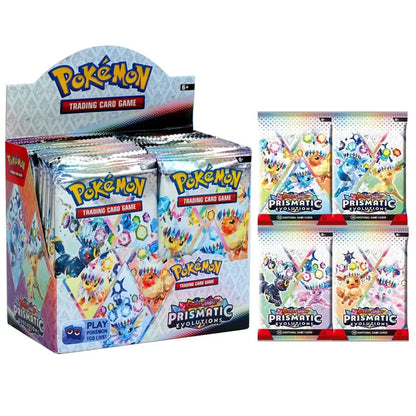 *Prismatic Evolutions 360Pcs Pokemon Card Journey Together Stellar Crown 151 Ultra Prism English Booster Battle Transaction *///