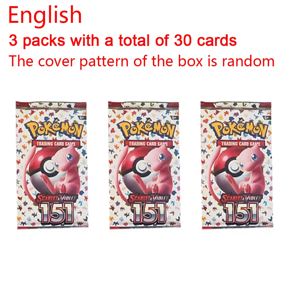 Pokemon Ascended Heroes Card Destined Rivals Prismatic Evolutions Scarlet Violet 151 English ME01 Booster Cards Toys Gifts