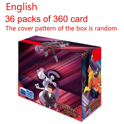 360Pcs Pokemon Card Prismatic Evolutions Scarlet Violet 151 Surging Sparks PALDEAN FATES English Booster Battle Transaction Card