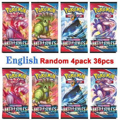 New 36/40Pcs Box Pokemon Card Scarlet & Violet Prismatic Evolutions English Booster Battle Carte Trading Collection Cards Gifts