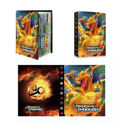 240Pcs Album Pokemon Charizard Cards Album Book Cartoon Anime Pikachu Game Card GX EX Holder Collection Folder Kid Cool Toy Gift