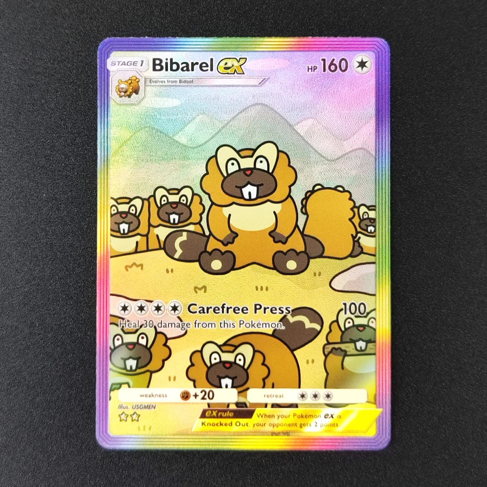DIY Pokemon TCG Pocket Cards Super Rare Golgaleo Lunala Palkia Arceus Charizard EX APP Game Card