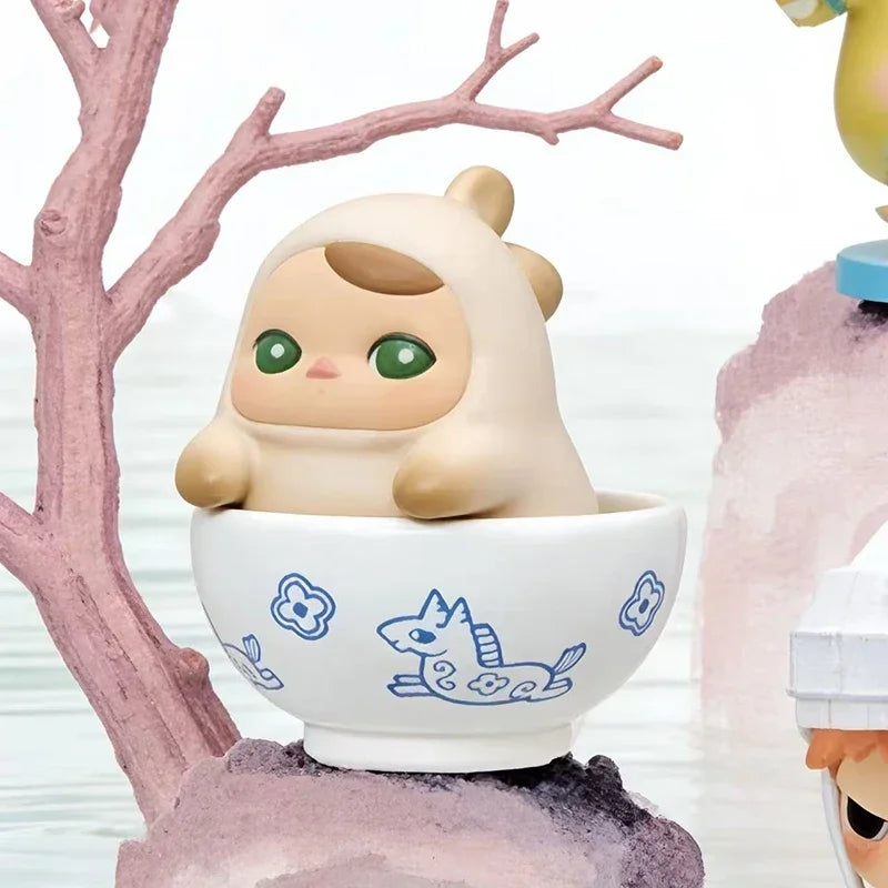 POP MART The Golden Gallop Series Mystery Box Genuine Blind Box Guess Toys Bag Ornament Figurines Home Decor Desktop Dolls Model