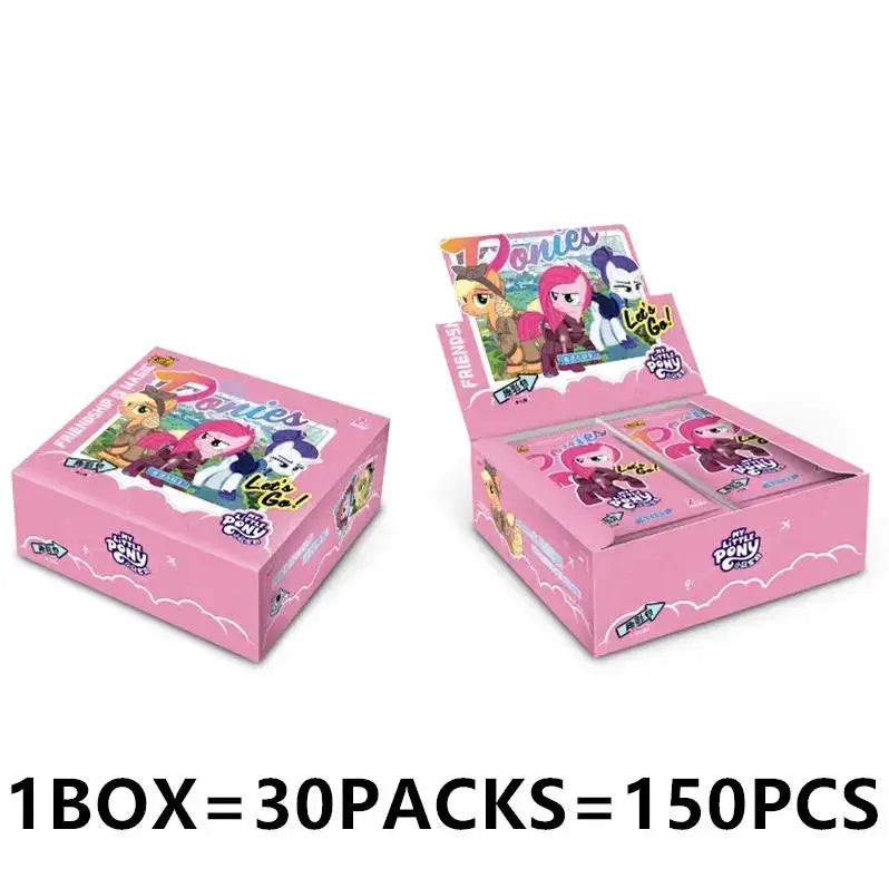 KAYOU Original Anime My Little Pony Card Friendship Eternal Card Hui Moon Bag Peripheral Game Collection Card Kids Toys Gift