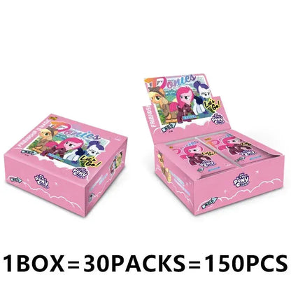 KAYOU Original Anime My Little Pony Card Friendship Eternal Card Hui Moon Bag Peripheral Game Collection Card Kids Toys Gift