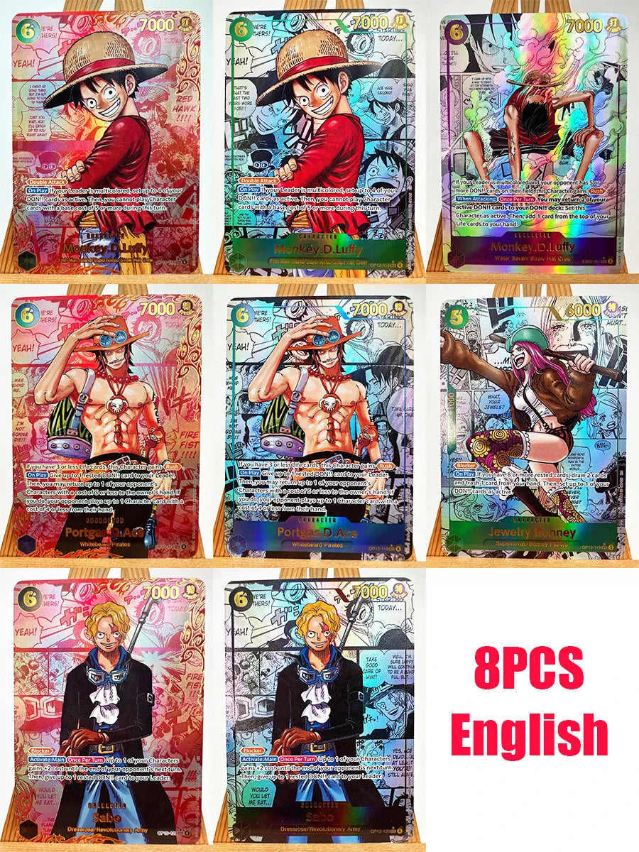 OPCG ONE PIECE Luffy Nami Roger Teach Toys Hobbies Hobby Collectibles Game Collection Anime Cards