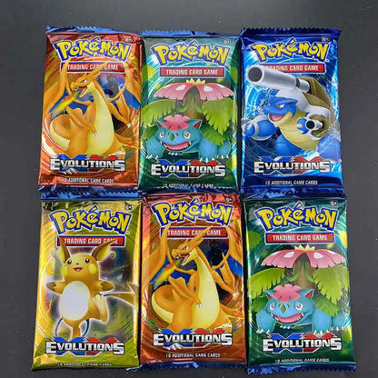 10Pcs/bag Pokemon Cards Sun & Moon Lost Thunder English Trading Card Game Evolutions Booster Collectible Kids Toys Gift