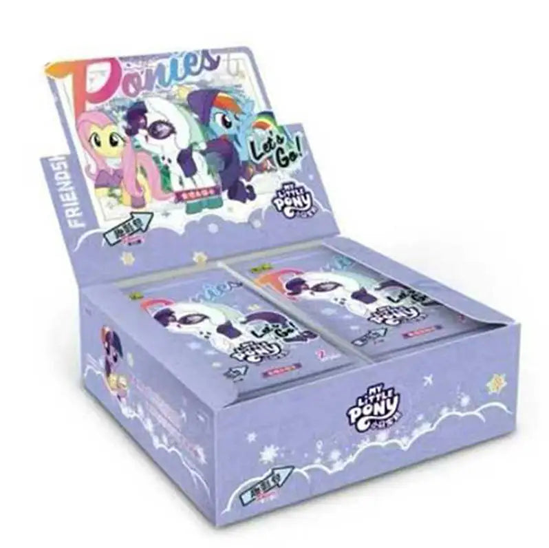 KAYOU Original Anime My Little Pony Card Friendship Eternal Card Hui Moon Bag Peripheral Game Collection Card Kids Toys Gift