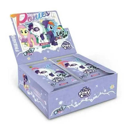 KAYOU Original Anime My Little Pony Card Friendship Eternal Card Hui Moon Bag Peripheral Game Collection Card Kids Toys Gift