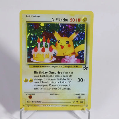PKM Foil Cards Proxy Cards Latios&Pikachu Mew Greninja Holographic Game Trading Collection PTCG Proxy Toys Gifts