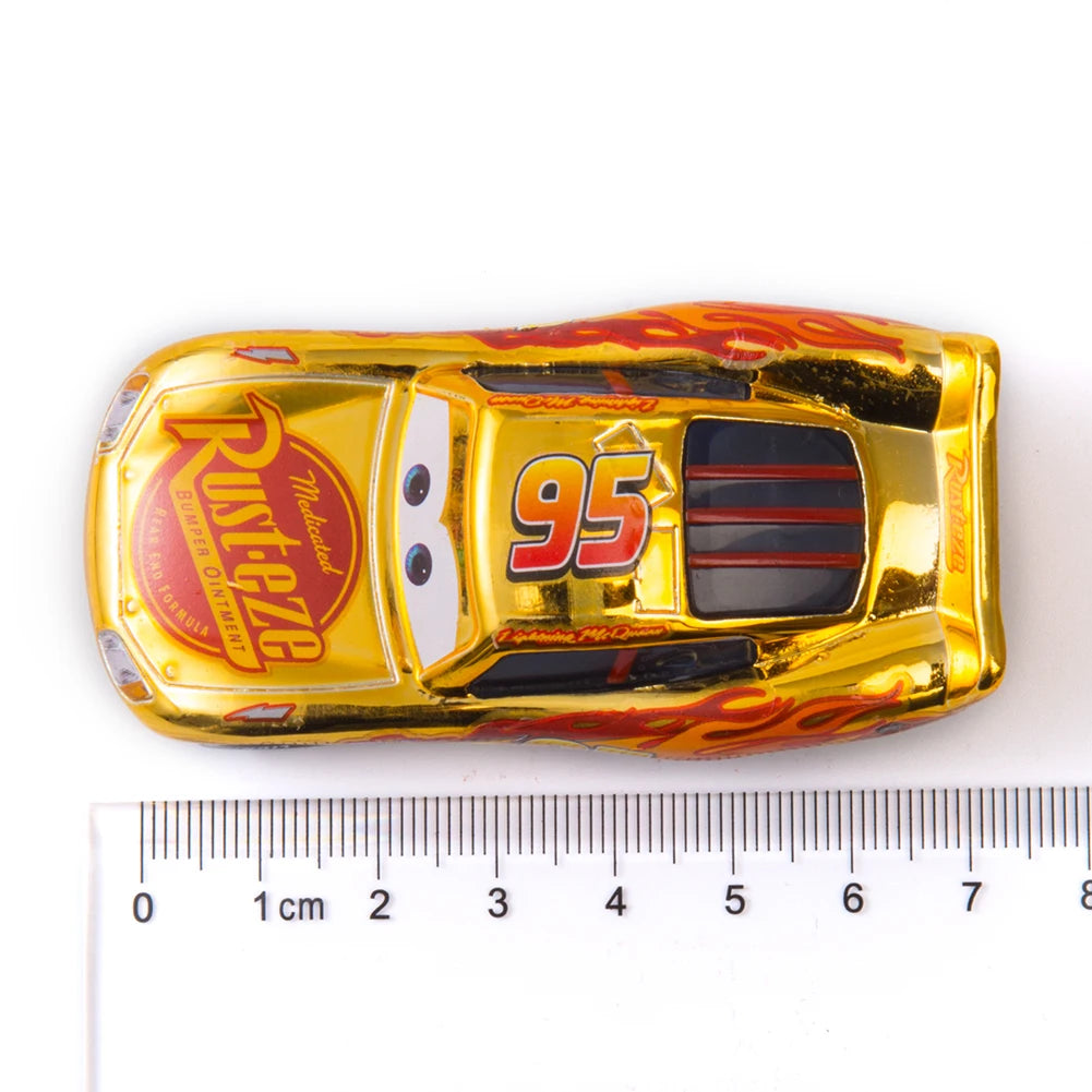 Cars Disney Pixar Cars 2 3 Toy Lightning McQueen Mater Jackson Storm Alloy Metal Model Car 1:55 Metal Toys Children Gifts