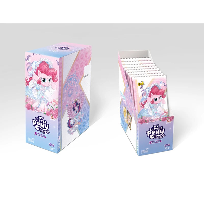 KAYOU Original Anime My Little Pony Card Friendship Eternal Card Hui Moon Bag Peripheral Game Collection Card Kids Toys Gift