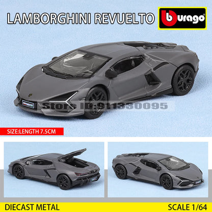 Bburago 1:64 GOLF GT 2017 2020 mustang shelby gt500 Car Model Collection Kids Xmas Gift Toys for Boys Ferrari  Benz Volkswagen