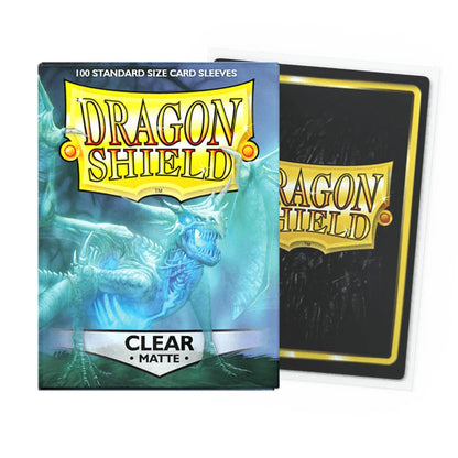 100 PCS/BOX 66x91mm Standard Size Demark Dragon Shield Matte Card Sleeves for MTG/PKM/YGO/TCG Board Game Cards Slevees