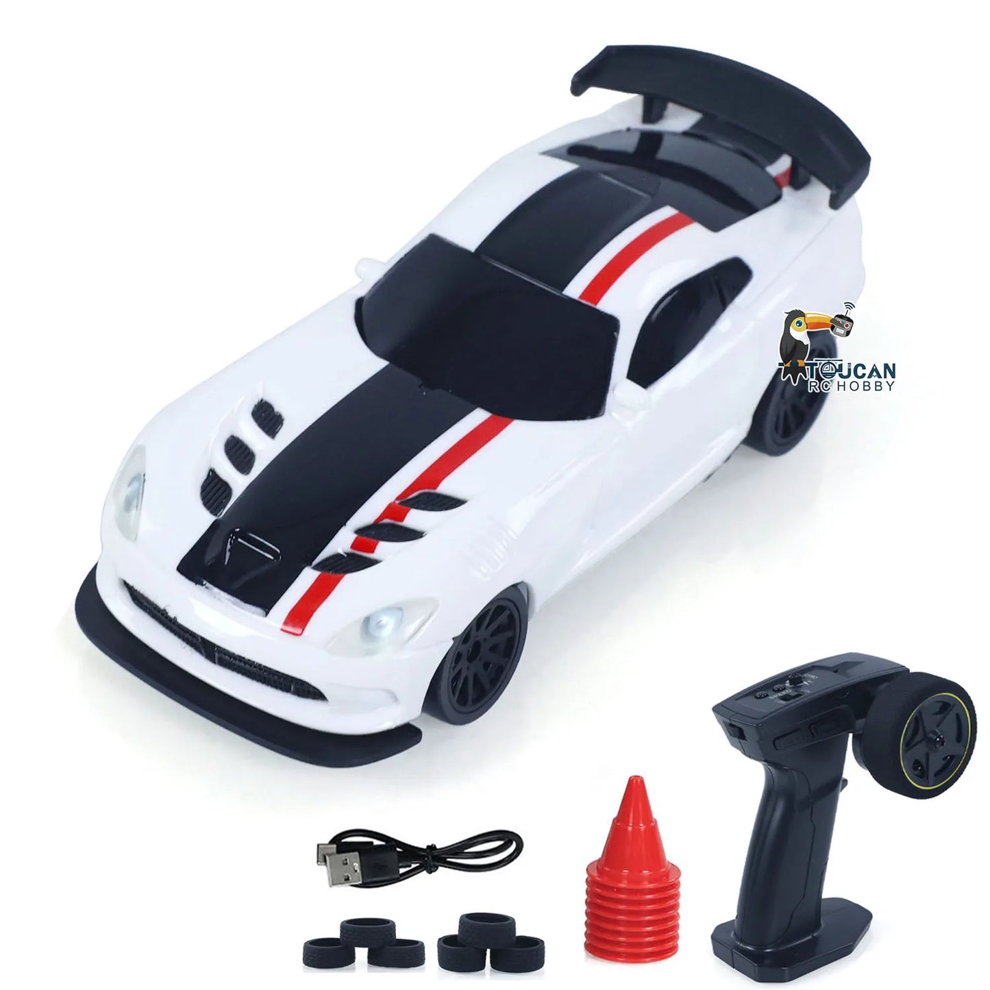 Upgrade Gyro Mini Toys 4WD 1/43 RC Speed Car RTR 2.4G Radio Control Racing Drifting Car Four-wheel Drive High Speed Model Gifts